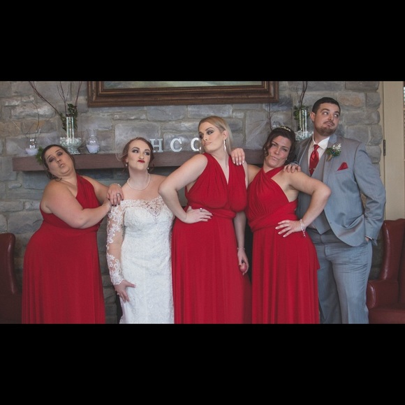 MoriLee bridesmaids multi-way dress - Picture 2 of 4